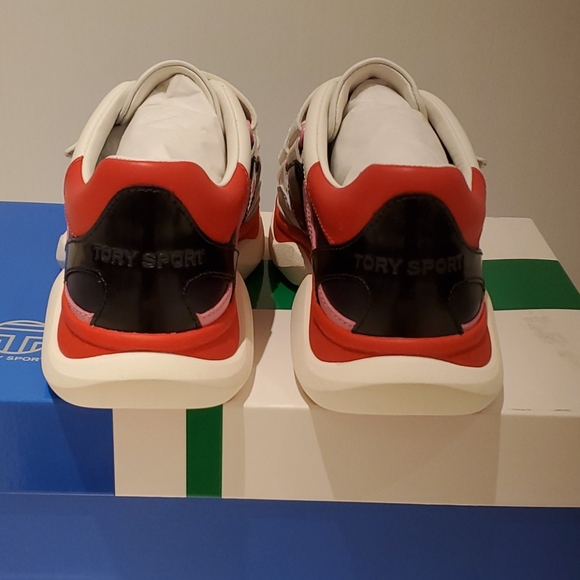 Tory Sport NWT Bubble Double Strap Sneakers - Picture 11 of 12